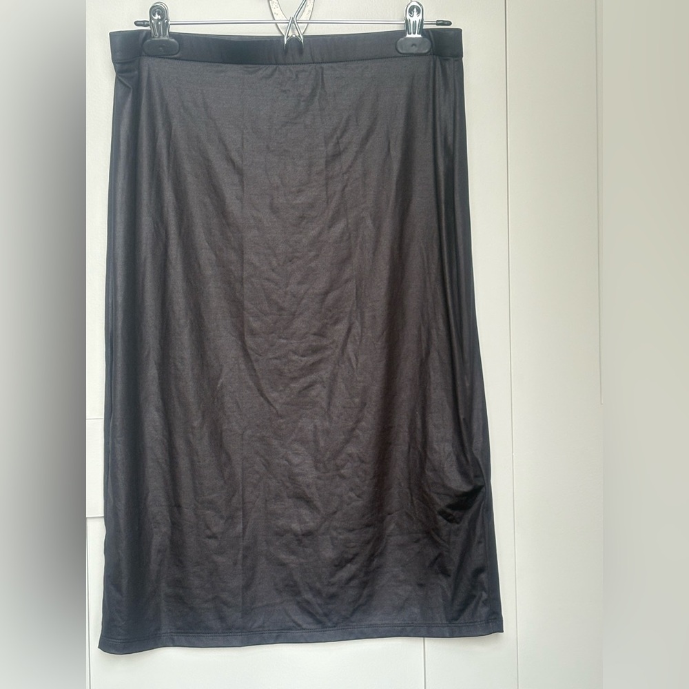 Authentic Versace Black Midi Skirt
